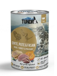 TUNDRA Kaczka, indyk i bażant 400g karma dla kota