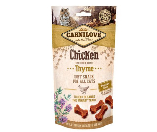 CARNILOVE CAT SEMI MOIST SNACK CHICKEN ENRICHED WITH THYME 50g