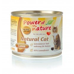 Power of Nature natural Cat - jagnięcina puszka 200g