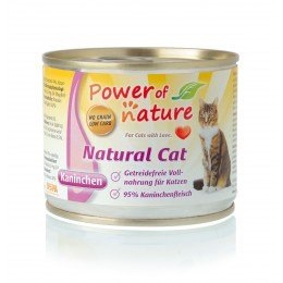 Power of Nature natural Cat - królik puszka 200g