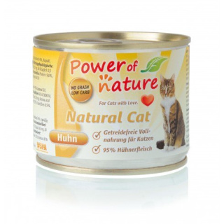 Power of Nature natural Cat - kurczak puszka 200g