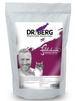 Dr. Berg Felikatessen - królik i wołowina 1kg karma sucha dla kotów