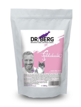 Dr. Berg Felikatessen - kurczak i łosoś 300g sucha karma dla kotów