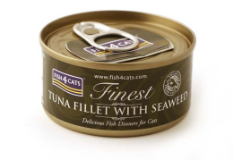 Fish4Cats Filety tuńczyka z algami 70g
