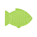 Mata LickiMat Felix w kształcie rybki zielona