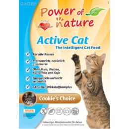 Power of Nature Active Cat Cookies Choice - kurczak i brązowy ryż 2 kg