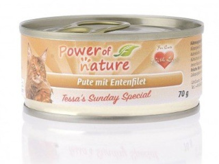 Power of Nature Tessa's Sunday Indyk z filetem z kaczki 70g