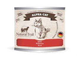 Natural Trail Cat Alpha Beef - wołowina 200g karma dla kota