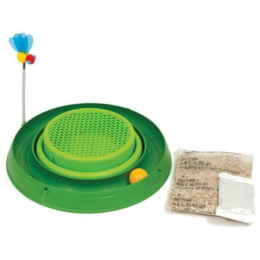 Catit Play 'n Scratch Tor zabaw z trawką dla kota zielony