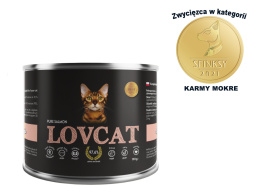 Coyote LOVCAT Pure Salmon puszka dla kotów 190g