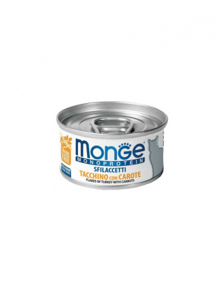 Monge Monoprotein z mięsem indyka z marchwią 80g