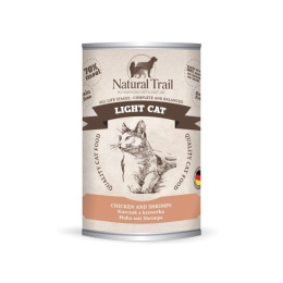 Natural Trail Cat Light - kurczak i krewetki 400g karma dla kota