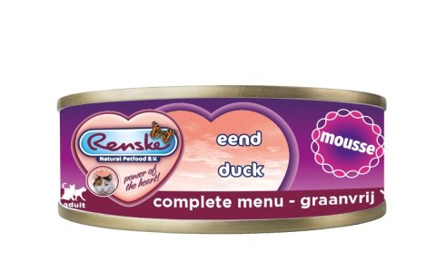 Renske Cat fresh meat duck kaczka mus 70g