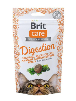 BRIT CARE CAT Snack Digestion 50g (krótka data)