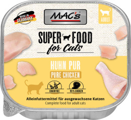 MAC's Cat Superfood kurczak - tacka 100g