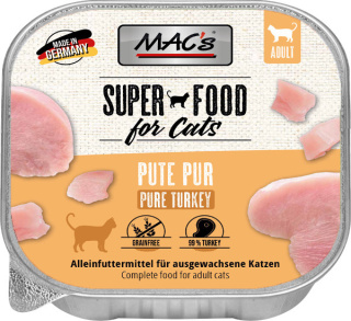 MAC's Cat Superfood indyk - tacka 100g