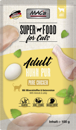 Mac's Cat Superfood kurczak saszetka 100g