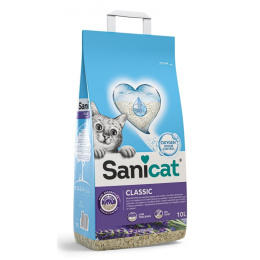 Sanicat Classic Żwirek sepiolitowy Lawenda 10L
