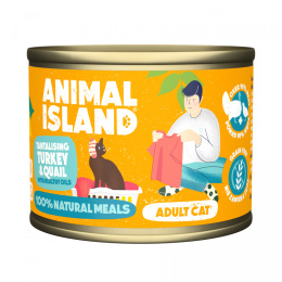 Animal Island indyk i przepiórka - mokra karma dla kota 200g