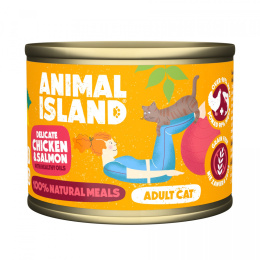 Animal Island kurczak i łosoś - mokra karma dla kota 200g