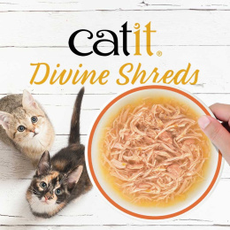 Catit Divine Shreds Multipack przysmak dla kota z tuńczykiem 12 x 75g