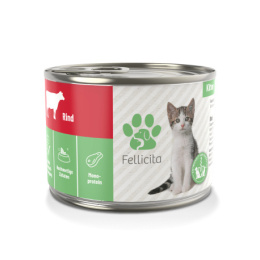 Fellicita Cat Pure Beef Kitten - wołowina dla kociąt 200g