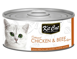 KIT CAT 80g CHICKEN & BEEF (z kurczakiem i wołowiną)