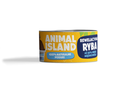 Animal Island łosoś i karp 100g - karma dla kota
