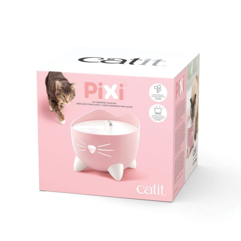 Catit PIXI Fontanna dla kota jasnoróżowa 2,5l