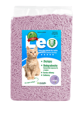 LEO Naturalny zbrylający żwirek dla kota o delikatnym zapachu lawendy