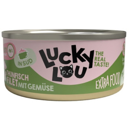 Lucky Lou Extrafood tuńczyk i warzywa w bulionie 70g