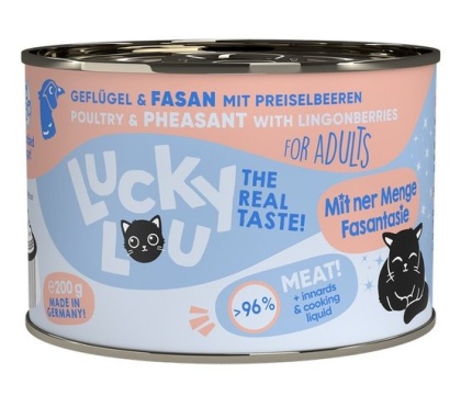 Lucky Lou Lifestage Adult Drób i bażant 200g