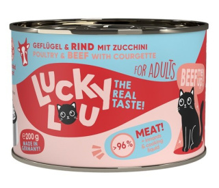 Lucky Lou Lifestage Adult Drób i wołowina 200g