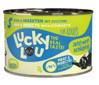 Lucky Lou Lifestage Adult Wołowina i owady 200g