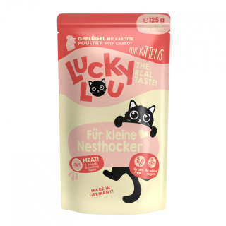 Lucky Lou Lifestage Kitten Drób saszetka 125g