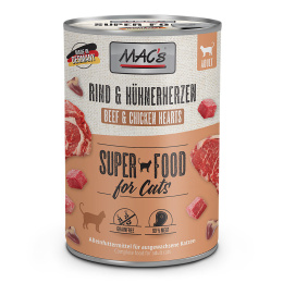 MAC's Superfood wołowina i kurze serca 400g