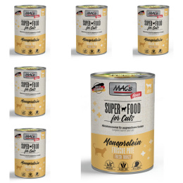 Pakiet 6x400g MAC's MONO Superfood indyk zestaw