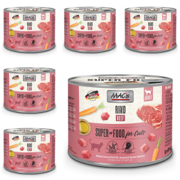 Pakiet Mac's Superfood wołowina zestaw 6x200g