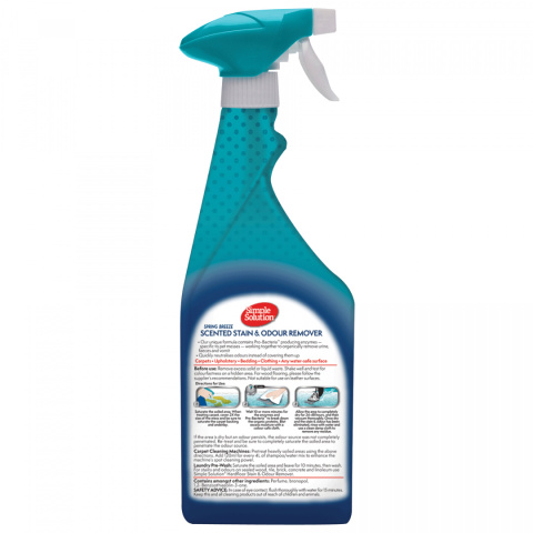 SIMPLE SOLUTION Stain & Odour Remover wiosenna bryza - odplamiacz i dezodorant 750ml