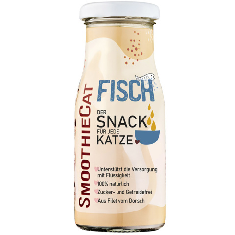 SmoothieCat RYBA - rybna płynna przekąska dla kota 150ml