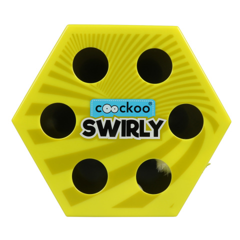 Coockoo Swirly interaktywna zabawka dla kota kiwi