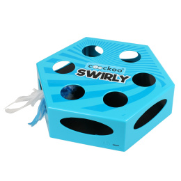 Coockoo Swirly interaktywna zabawka dla kota niebieska
