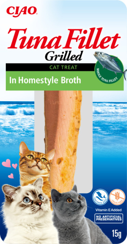 Inaba Ciao Tuna Fillet in Homestyle Broth filet z tuńczyka w domowym rosole 15g