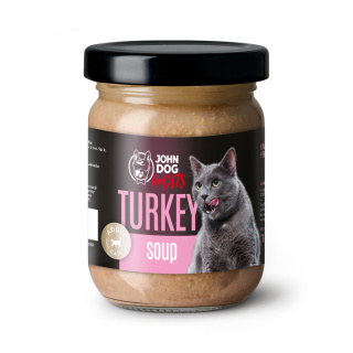 John Dog for Cats Soup - zupa z indyka 100g