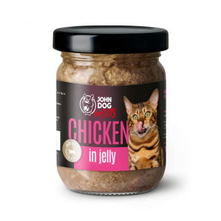 John Dog for Cats kurczak w galaretce 100g