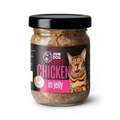 John Dog for Cats kurczak w galaretce 100g