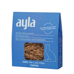 Ayla topper filet z uda indyka - dosmaczacz dla kota 28g