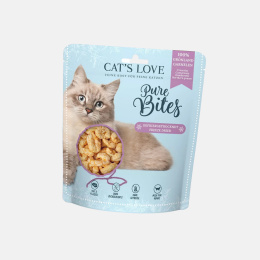 CAT’S LOVE Pure Bites krewetki grenlandzkie - liofilizowane przysmaki dla kota 30g
