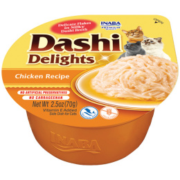 Inaba Dashi Delights kurczak - karma uzupełniająca dla kota 70g