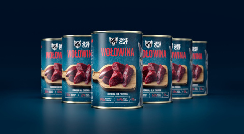 Jane Cat wołowina - mokra karma dla kota 400g